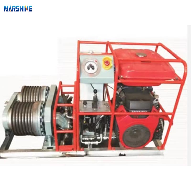 5TON Double Capstan Gasoline Cable Winch