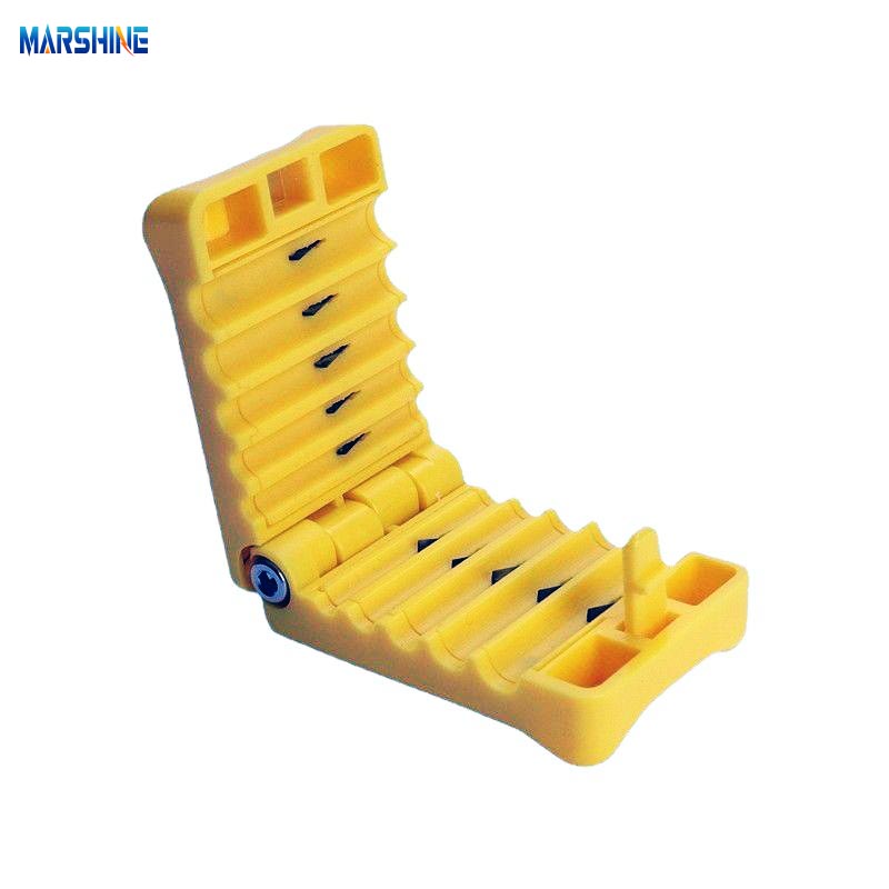 D5 آلة قطع الأنابيب الكبيرة ذات الخمس فتحات من الألياف الضوئية