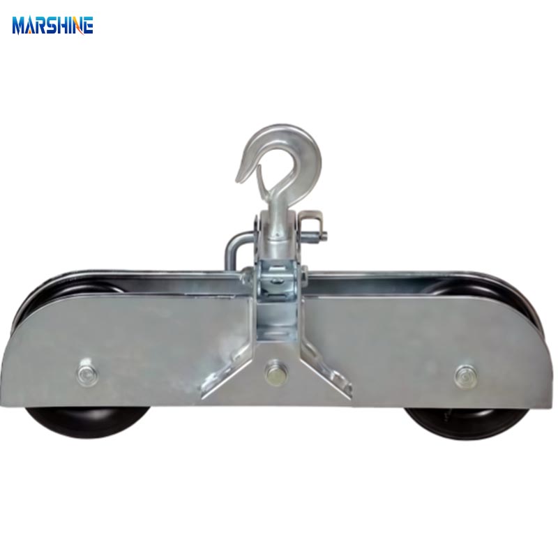 بكرات تركيب كابل الإطار الفولاذي من النوع التسلسلي